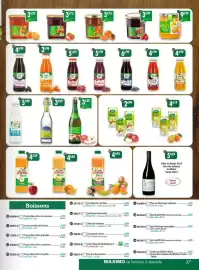 Catalogue Maximo page 37: Bio Jus de pomme €3,89, Jardin BIO Sève de Bouleau €5,99