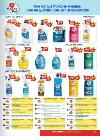 Catalogue Maximo page 39: Maison Net NETTOYANT SOLS & SURFACES €3,77, Maison Net Vaisselle Gel Concentré €4,99
