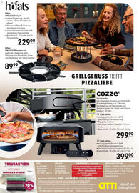 Citti tilbudsavis Side 16: Höfats circle 35 tischgrill €229,00, Cozze Gas-Pizzaofen €299,00