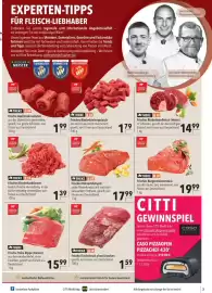 Citti tilbudsavis uge 44 Side 3: Meister Frisch Frischer Rindertafelspitz €17,99, Theke SB Frisches Bürgermeisterstück €19,99