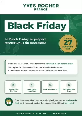 Yves Rocher (valable jusqu'au 27-11)