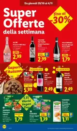 Volantino Lidl settimana 44 Pagina 12: Allini Prosecco DOC Rosé €2,99, Custode dei Filari Chianti Superiore DOCG €2,99