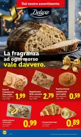Volantino Lidl settimana 44 Pagina 20: Baguette pere fichi e nocciole €2,79, Brioche croissant al cioccolato €0,99
