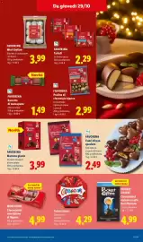 Volantino Lidl settimana 44 Pagina 23: Favorina Praline di cioccolato bianco €2,99, Celebrations Cioccolatini assortiti €4,29