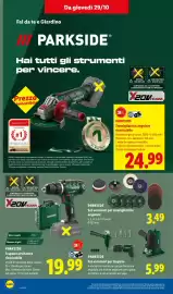 Volantino Lidl settimana 44 Pagina 32: Trapano avvitatore ricaricabile Parkside €19,99