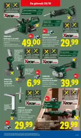 Volantino Lidl settimana 44 Pagina 33: Avvitatore ricaricabile a cricco Parkside €29,99