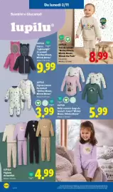 Volantino Lidl settimana 44 Pagina 44: Lupilu Pigiama da bambini €4,99, Body a manica lunga da neonati Lupilu €5,99