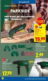 Volantino Lidl settimana 44 Pagina 46: Trapano a percussione Parkside €17,99