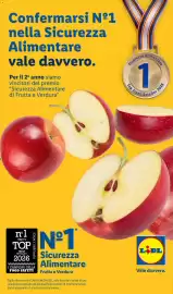 Volantino Lidl settimana 44 Pagina 7: Confermarsi Nº1 nella Sicurezza Alimentare vale davvero. Per il 2° anno siamo