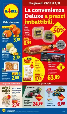 Volantino Lidl (valido fino al 4-11)