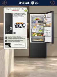 Volantino Unieuro Pagina 5: Frigorifero combinato Fit & Max €1.099,00