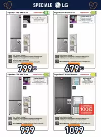 Volantino Unieuro Pagina 6: Frigorifero FIT & MAX 60 cm €479,00, Frigorifero LG €799,90