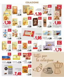 Volantino PrestoFresco Pagina 10: Torcetti al burro Alfieri €2,59, LeFrescheBiscottate Cereali €0,89