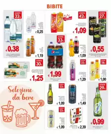 Volantino PrestoFresco Pagina 6: Birra non filtrata 4 luppoli Poretti €1,09, Aquaprotein professional San Benedetto €1,29