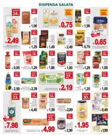 Volantino PrestoFresco Pagina 8: Polenta Molino di Ferro €1,29, Pan pizza Trevisan €1,29
