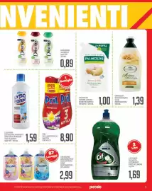 Volantino Supermercati Piccolo Pagina 5: Pril gel lavastoviglie €8,90, Coccolino ammorbidente concentrato €2,99