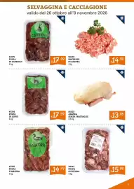 Volantino Zona Pagina 15: Polpa di lepre €17,59, Anatra senza frattaglie €13,98
