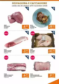 Volantino Zona Pagina 17: Lonza di suino senza catena €3,98, Maialino da latte €10,99