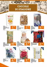 Volantino Zona Pagina 18: Lamponi interi Asiago Food €9,98, Mirtilli Asiago Food €6,99