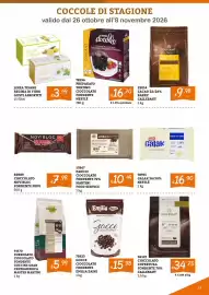 Volantino Zona Pagina 19: Gocce cioccolato fondente Emilia Zaini €15,98, Preparato tortino cioccolato fondente Nestlé €16,70