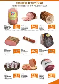Volantino Zona Pagina 7: Salame di cinghiale Bernardini €16,99, Mortadella Bologna Due Torri Alcisa €11,98