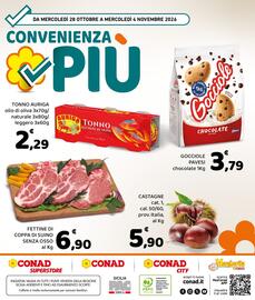 Volantino Conad Superstore | Convenienza Più Pagina 8: Fettine di coppa di suino senza osso €6,90