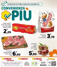 Volantino Conad Superstore | Convenienza Più Pagina 8: Fettine di coppa di suino senza osso €6,90