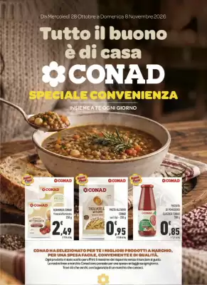 Conad | Tutto il buono è di casa (valido fino al 8-11)