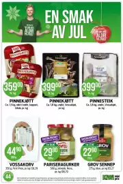 Kiwi kundeavis uke 44 Side 14: PARISERAGURKER €29,90, PINNESTEIK €399,00