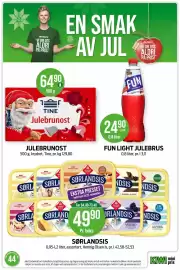 Kiwi kundeavis uke 44 Side 17: JULEBRUNOST €64,90, SØRLANDSIS €49,90