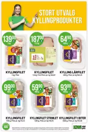 Kiwi kundeavis uke 44 Side 18: KYLLINGFILET STRIMLET €59,90, KYLLING LÅRFILET €64,90
