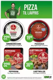 Kiwi kundeavis uke 44 Side 9: PIZZASAUS €19,90, RØMMEDRESSING €22,90