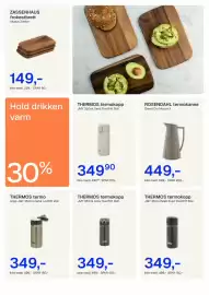 Jernia kundeavis Side 10: Rosendahl termokanne Grand Cru Mocca €449,00, Thermos termo kopp €349,00
