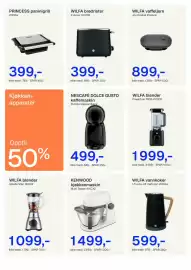 Jernia kundeavis Side 5: Nescafe Dolce Gusto kaffemaskin Piccolo Manual Black €499,00, Princess paninigrill €399,00
