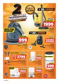 POWER kundeavis uke 44 Side 22: Miele Støvsuger €1.999,00, Dreame Robotstøvsuger €9.990,00