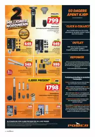POWER kundeavis uke 44 Side 24: Rettetang €349,00, Nooa varmluftbørste €1.798,00