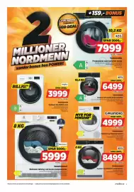 POWER kundeavis uke 44 Side 3: Tørketrommel €4.999,00, Vaskemaskin €6.499,00