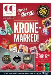 CC Mat kundeavis uke 44 Side 1: Dalir Mødrad i skiver €299,00, Tmester Entrecôte €369,00