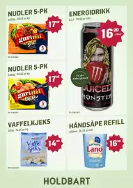 Holdbart kundeavis uke 44 Side 7: NUDLER 5-PK €17,90, ENERGIDRIKK €16,90