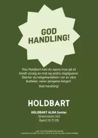 Holdbart kundeavis uke 44 Side 8: GOD HANDLING! Hos Holdbart kan du spare mye på et bredt utvalg av mat og andre