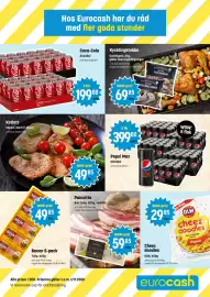 Eurocash kundeavis uke 44 Side 1: Pepsi Max €399,00, Bacon 5-pack €49,85
