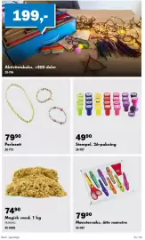 Biltema kundeavis Side 23: Magisk sand €74,90, Perlesett €79,90