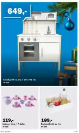 Biltema kundeavis Side 3: Frokostbrett av tre €189,00, Lekekjøkken €649,00