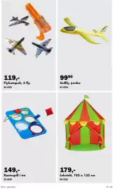 Biltema kundeavis Side 41: Leketelt €179,00, Seilfly, jumbo €99,90