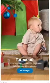 Biltema kundeavis Side 6: Barn - gavetips Tut-tuuut! Klassiske togbaner i tre, som tåler å lekes med og lar fantasien få