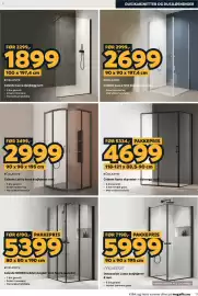 Megaflis kundeavis Side 11: Celeste Latina buet dusjhjørne sort €2.999,00, Celeste Fasto skyvedør + sidevegg sort €4.699,00