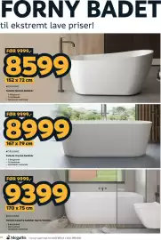 Megaflis kundeavis Side 12: Celeste Treviso badekar €8.999,00, Celeste Modica badekar €8.599,00