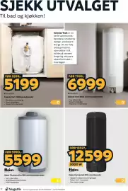Megaflis kundeavis Side 14: Høiax titanium eco 200 varmtvannsbereder €5.599,00, Høiax Connected 300 smartbereder €12.599,00