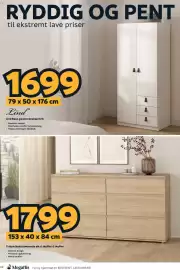Megaflis kundeavis Side 24: Tvilum Nova kommode eik 6 skuffer €1.799,00