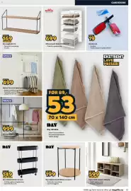 Megaflis kundeavis Side 25: Day håndkle €53,00, Day rullebord 3 kurver sort €149,00
